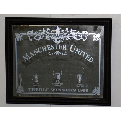 260 - Manchester United bar style mirror