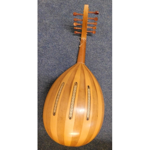 301 - Ali Khalifeh & Sons oud with soft case