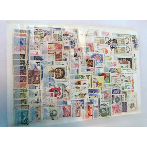 457 - Collection of French, Czech and Southern Irish stamps