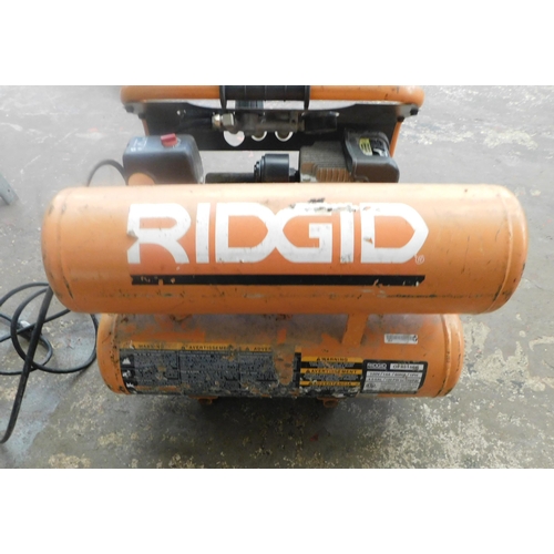 40 - Ridgid air compressor W/O