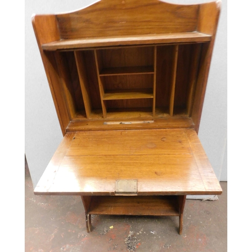 54 - Slim fold down desk/bookcase