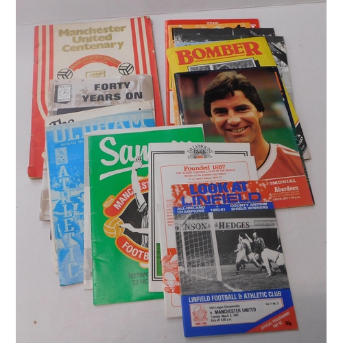 281 - Manchester United football programmes friendly testimonials (24)