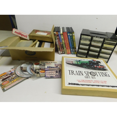 11 - Selection of model railway accessories etc. - incl DVDs