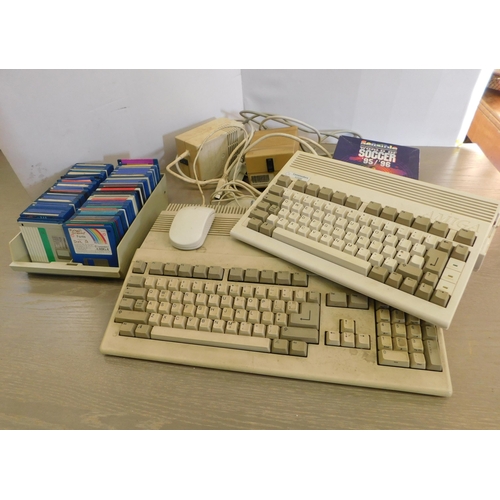 149 - Two Amiga (Commodore) A-500 and A-600 - unchecked