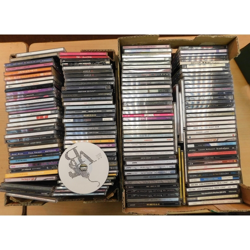 243 - 156x CDs; fem,ale artists - incl. Cher, Amy Whinehouse, Pink, Cheeky Girls, Spice Girls, Beyoncé, Br... 