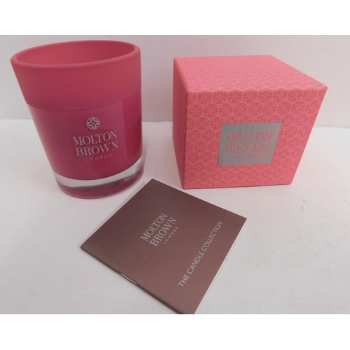 268 - Molton Brown single wick candle - Pink Pepperpod