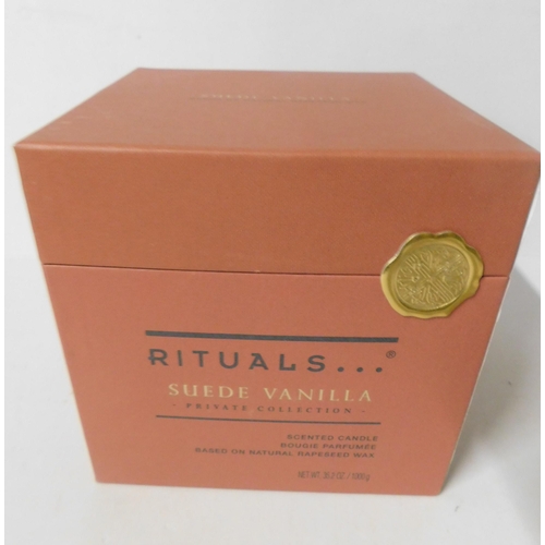 33 - Rituals scented candle - Suede Vanilla