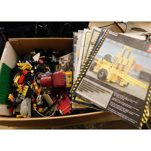 51 - Box of Lego and instruction manuals