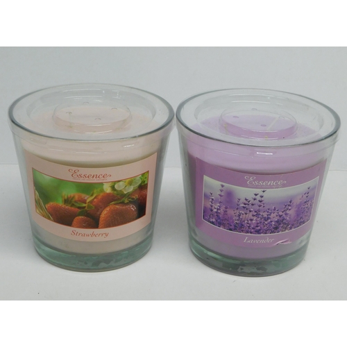 330 - Two new/unused Essence three wick candles