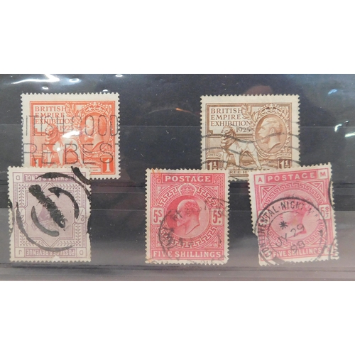 362 - Selection of high value stamps