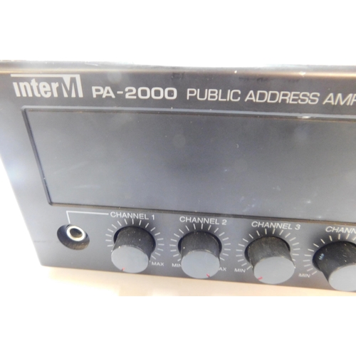 33 - Interm amplifier - unchecked but powers on