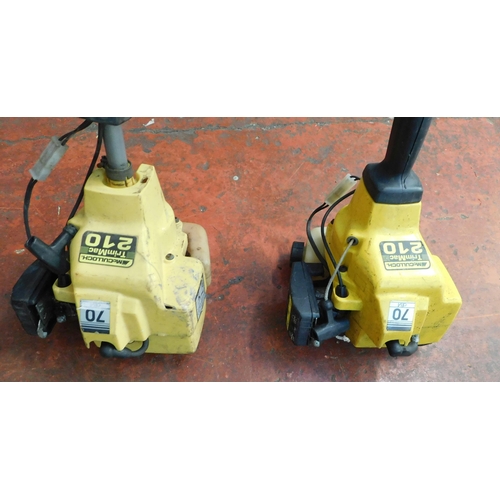 17 - Two McCulloch 210 TrimMac petrol strimmer's - unchecked