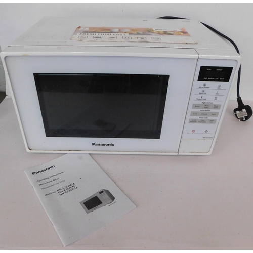 60A - Panasonic microwave oven W/O