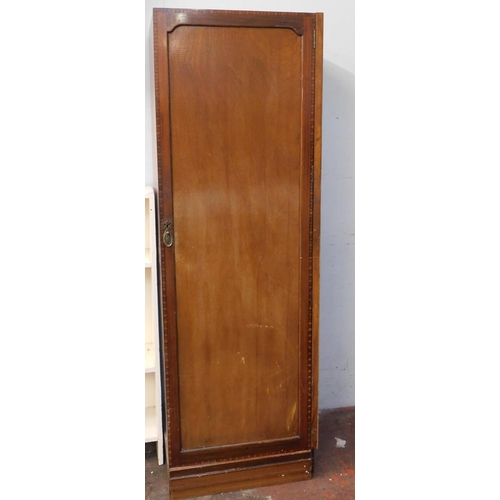 241 - Single inlaid wardrobe