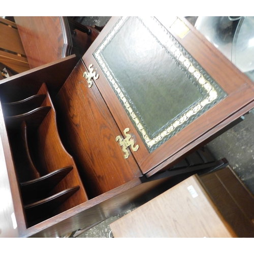 250 - Vintage style writing bureau with drawer section