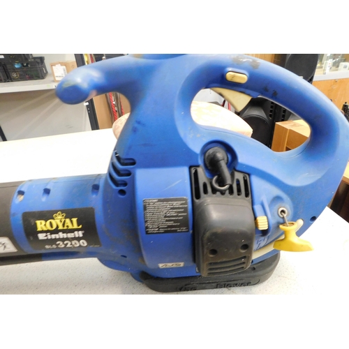 15 - Royal Einhell BLS 3200 petrol blower - unchecked