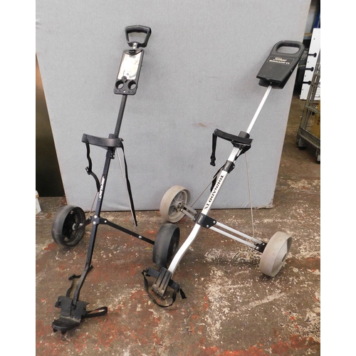 180 - Two golf trollies