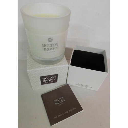 184 - Molton Brown single wick candle - Coco and Sandalwood