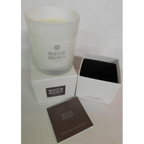 203 - Molton Brown single wick candle - Coco and Sandalwood