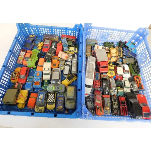 27 - Two trays of mixed vehicles