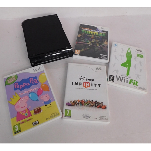 274 - Wii console and games - unchecked