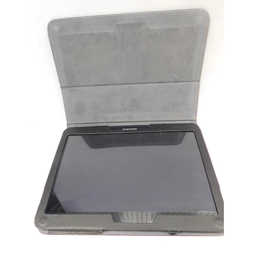 312 - Samsung tablet in case W/O - but needs charger