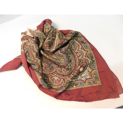 313 - Liberty silk scarf