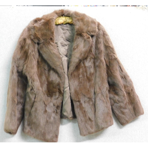 384 - Vintage ladies fur coat