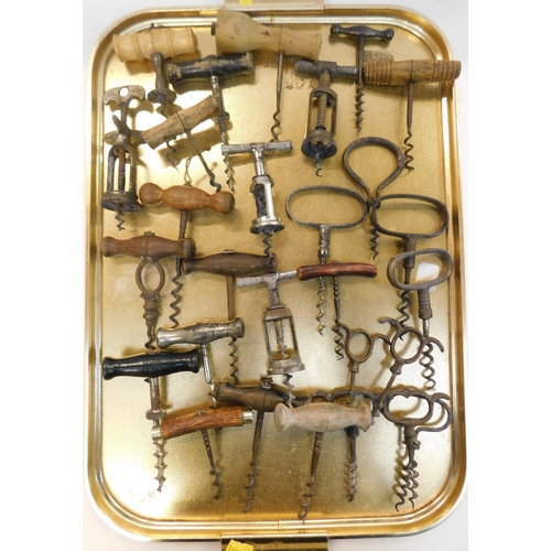 464 - Collection of vintage corkscrews