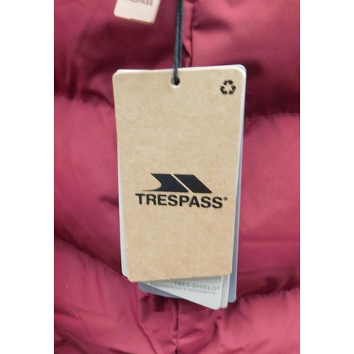 488 - Tresspass size 14 long winter coat