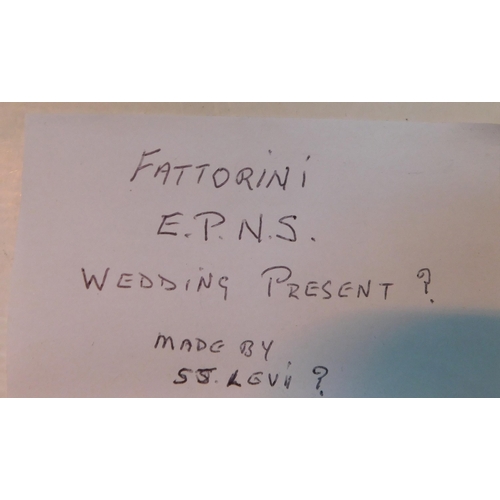 501 - Fattorini EPNS fruit bowl