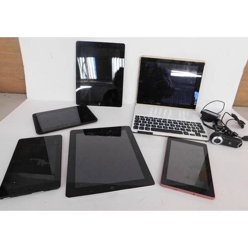 59 - Selection of tablets - incl. Apple iPad etc. - unchecked