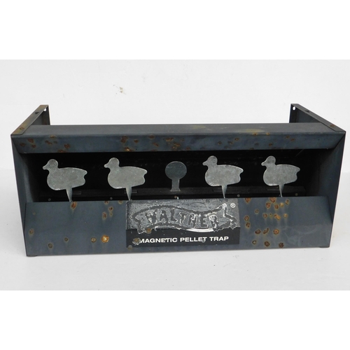 114 - Walther magnetic target pellet trap (air rifle range)