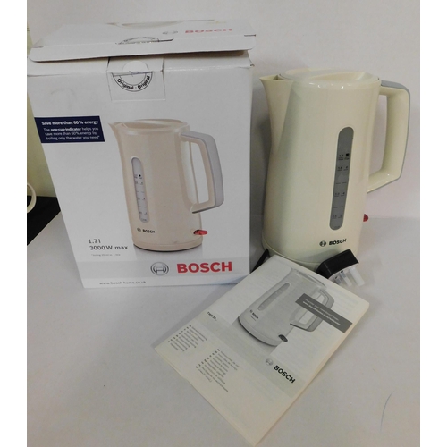 166 - Bosch electric kettle - brand new w/o