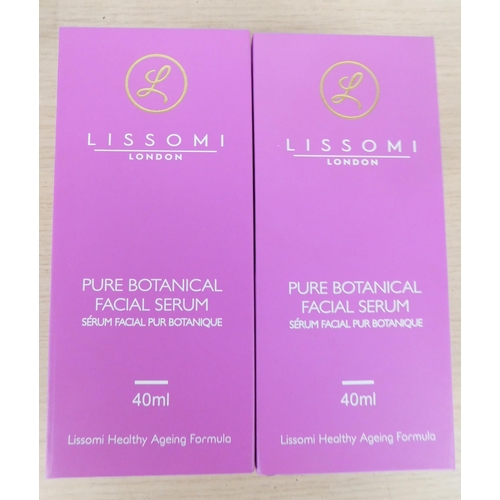 185 - 2x new and boxed Lissomi London pure botanical facial serum