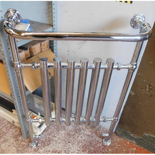 223 - Chrome towel rail - approx. 25