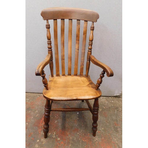 224 - Vintage farmhouse kitchen armchair