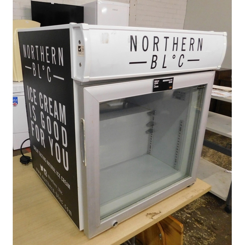 239 - Northern Bloc ice-cream freezer W/O