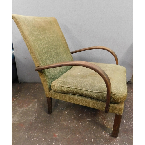 248 - Vintage Parker Knoll fireside chair