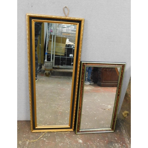 251 - Two framed mirrors