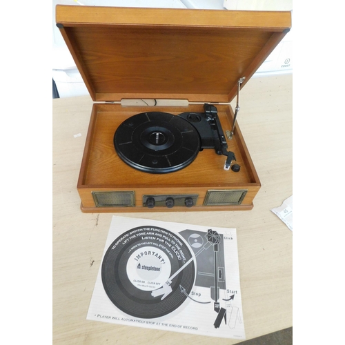 259 - Steepletone record player - unchecked