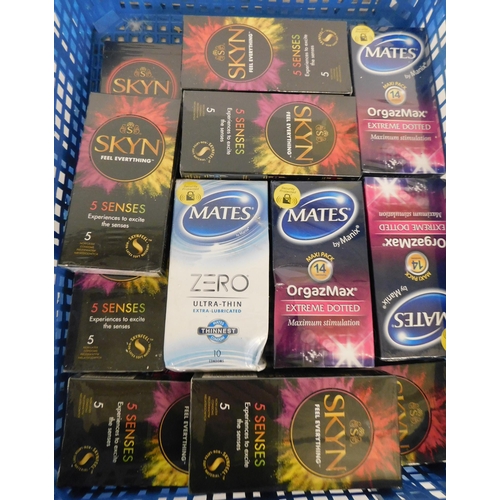 27 - Box of condoms (out of date) - sealed and unused !!!!