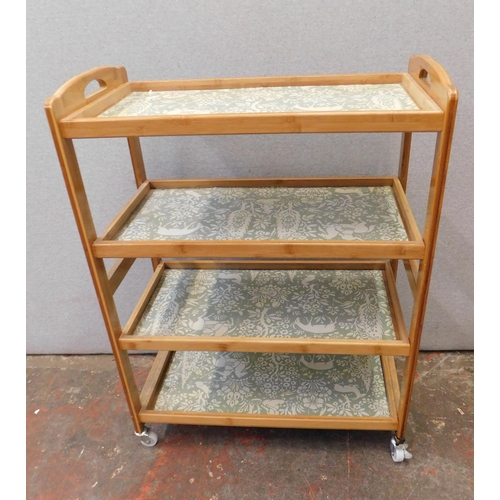 284 - Vintage style drinks trolley