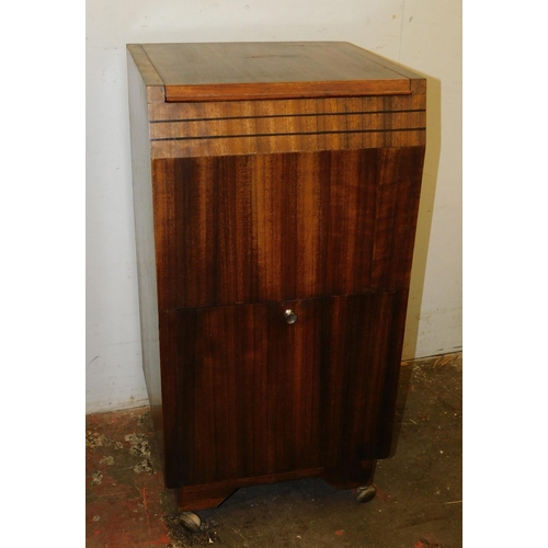 290 - Vintage small music cabinet