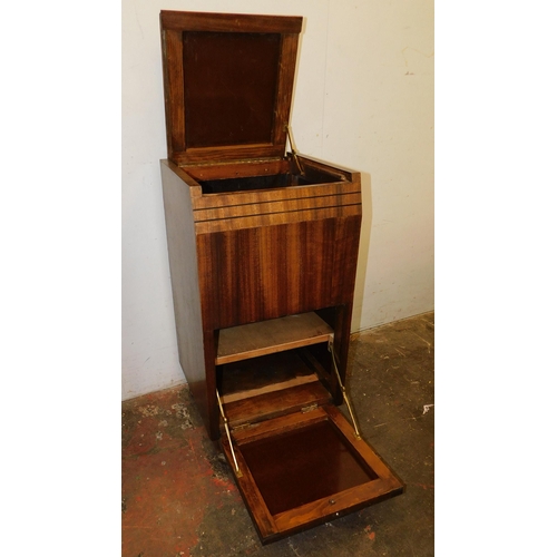 290 - Vintage small music cabinet