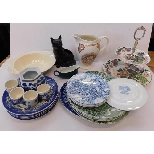 345 - Mixed ceramics - incl. Meakin and Myott