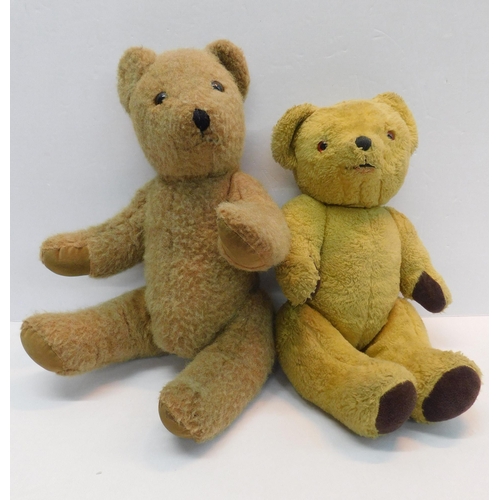 350 - Two vintage articulated bears