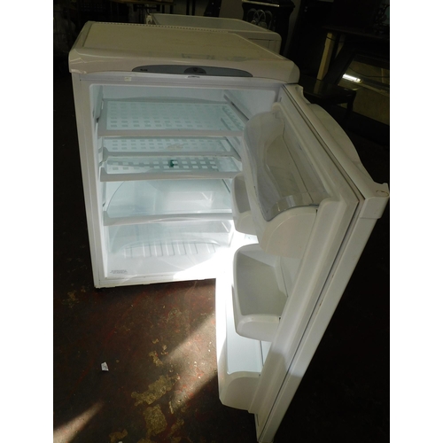 43 - Hotpoint undercounter fridge W/O