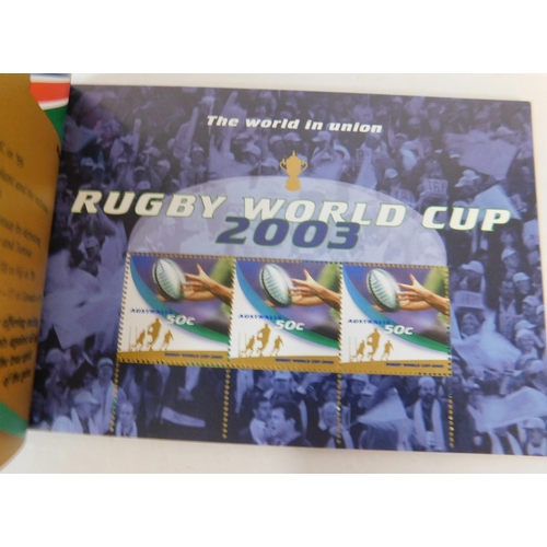 437 - Original 2003 Australian World Cup stamps in booklet