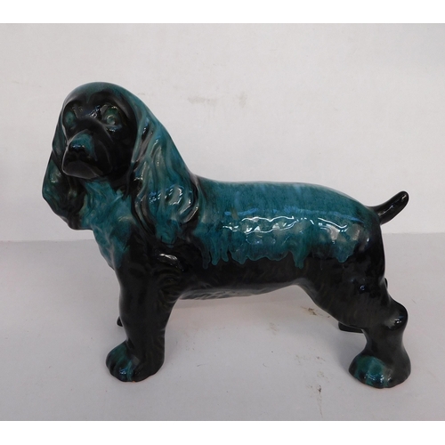 116 - Vintage Blue Mountain pottery cocker spaniel - as seen, approx. 12